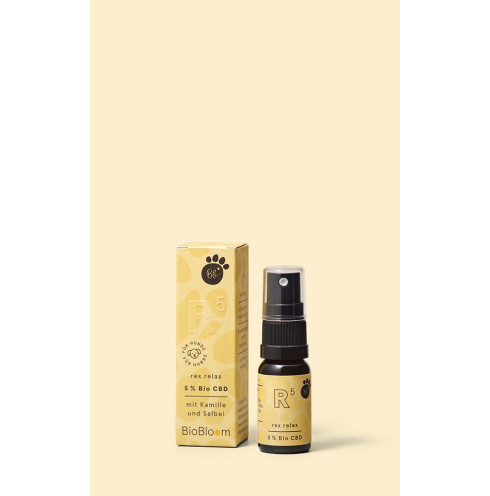 5% Organic CBD Oil para Perros – Rex Relax BioBloom 5% Organic CBD Oil para Perros – Rex Relax BioBloom