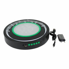 Rechargeable 7 inch LED Base Display with Bluethooth Speaker! Rechargeable 7 inch LED Base Display with Bluethooth Speaker!