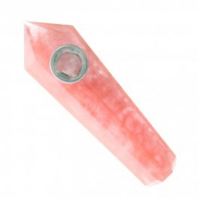 Mystique Crystal Pipe - Red Melting Mystique Crystal Pipe - Red Melting