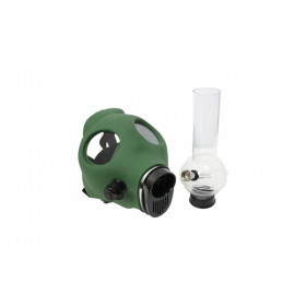 Dark Green Mask with Pipe Dark Green Mask with Pipe