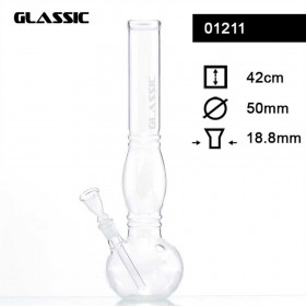 Glassic Glass Bong - H:42cm- Ø:50mm- Socket:18.8mm Glassic Glass Bong - H:42cm- Ø:50mm- Socket:18.8mm