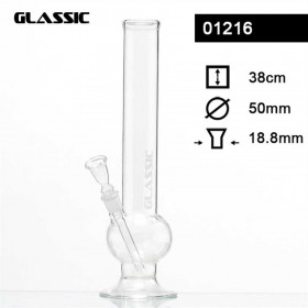 Glassic Bouncer Bong - H:38cm- Ø:50mm- Socket:18.8mm Glassic Bouncer Bong - H:38cm- Ø:50mm- Socket:18.8mm