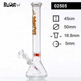 Boost Pro Beaker Bong - Orange - H:45CM- Ø:50MM- SG:18.8MM Boost Pro Beaker Bong - Orange - H:45CM- Ø:50MM- SG:18.8MM