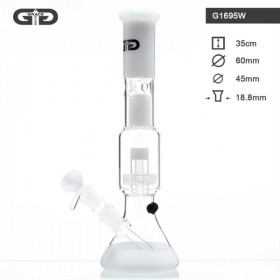 Grace Glass White Beaker Drum Grace Glass White Beaker Drum