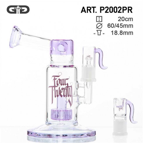 FourTwenty Purple Saxo Bong FourTwenty Purple Saxo Bong
