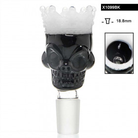 Skull King Bowl - Black - sg 18.8mm Skull King Bowl - Black - sg 18.8mm