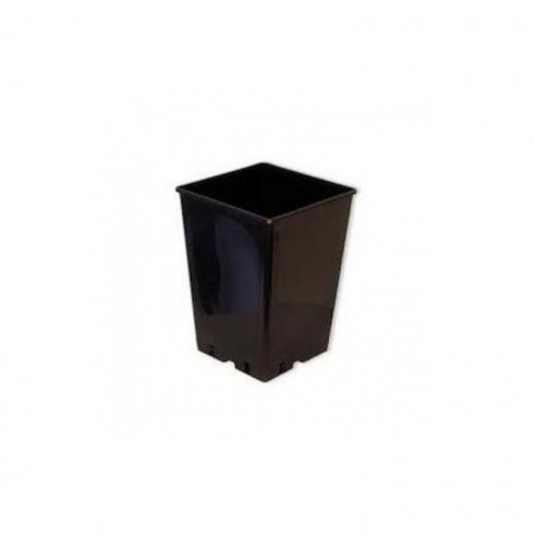 Maceta Cuadrada Negra 7x7x8 (0,23L) Maceta Cuadrada Negra 7x7x8 (0,23L)