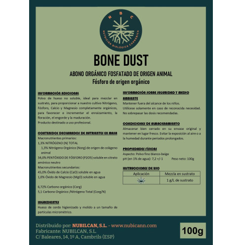 BONE DUST - Nubicann BONE DUST - Nubicann