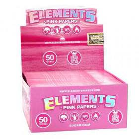 Elements Pink King Size Slim - Box 50u Elements Pink King Size Slim - Box 50u