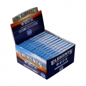 Elements Blue Connoisseur King Size Slim Rolling Papel+Filtros - Box 24u Elements Blue Connoisseur King Size Slim Rolling Papel+Filtros - Box 24u