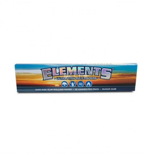 Elements King Size Slim Papel Ultra-Fino Elements King Size Slim Papel Ultra-Fino