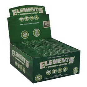 Elements Green King Size Slim - Box 50u Elements Green King Size Slim - Box 50u