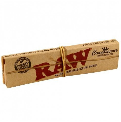 Raw Connoisseur Classic King Size Slim Papers+Tips Raw Connoisseur Classic King Size Slim Papers+Tips