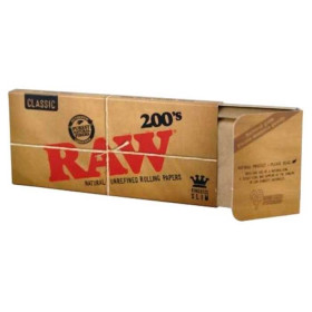Raw King Size Slim 200´s Classic Papel Raw King Size Slim 200´s Classic Papel