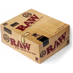 Raw King Size Slim Classic Papel - Box 50u Raw King Size Slim Classic Papel - Box 50u