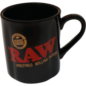 Raw Coffee Mug Black Raw Coffee Mug Black
