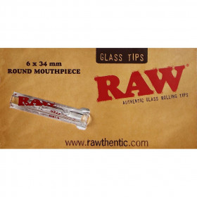 Raw Glass Tips Round Raw Glass Tips Round