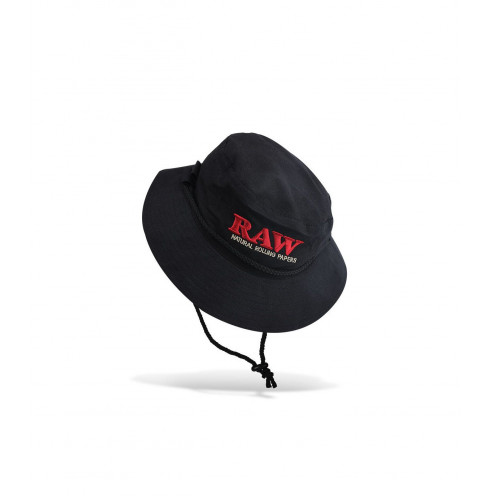 Raw Bucket Hat Negro Raw Bucket Hat Negro