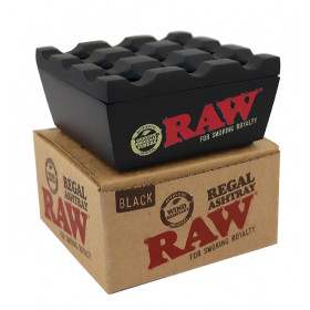 Raw Cenicero Metal Regal Negro Raw Cenicero Metal Regal Negro