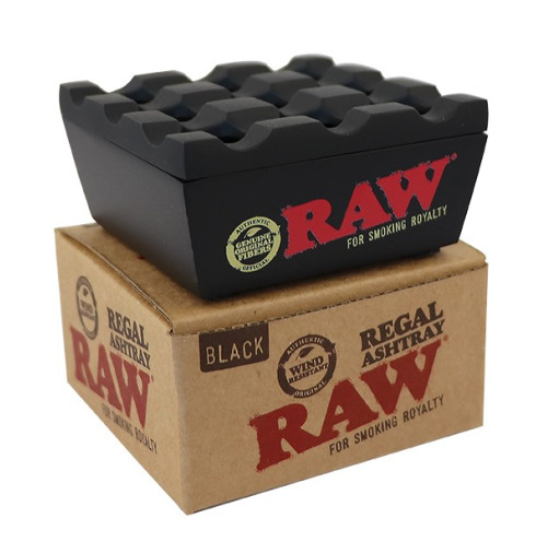 Raw Cenicero Metal Regal Negro Raw Cenicero Metal Regal Negro
