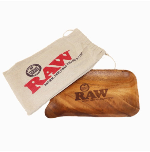 Raw Wood Spout Tray