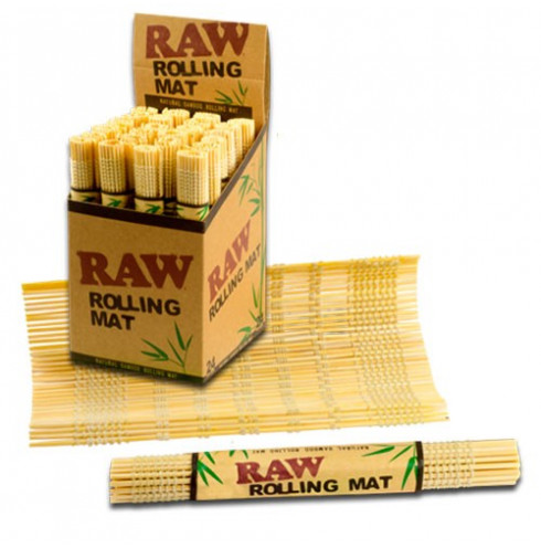 Raw Bamboo Rolling Mat Raw Bamboo Rolling Mat
