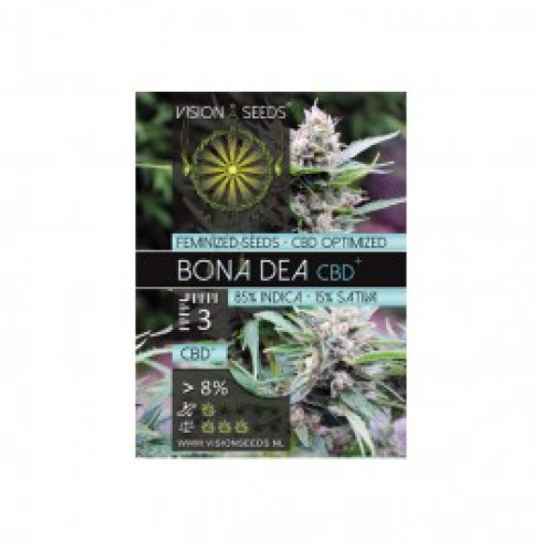 Bona Dea CBD+ Feminized CBD Optimized 3pcs Bona Dea CBD+ Feminized CBD Optimized 3pcs